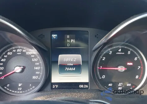 2017 Mercedes-Benz C 300 4Matic from USA, damaged, VIN WDDWJ4KB4HF449371